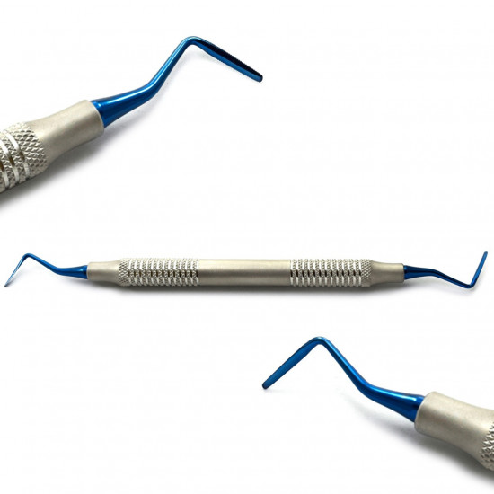 London Instruments PT-1 & PT-2 Dental Periotome Set – Implant PDL Ligament Surgery Instruments - View #2